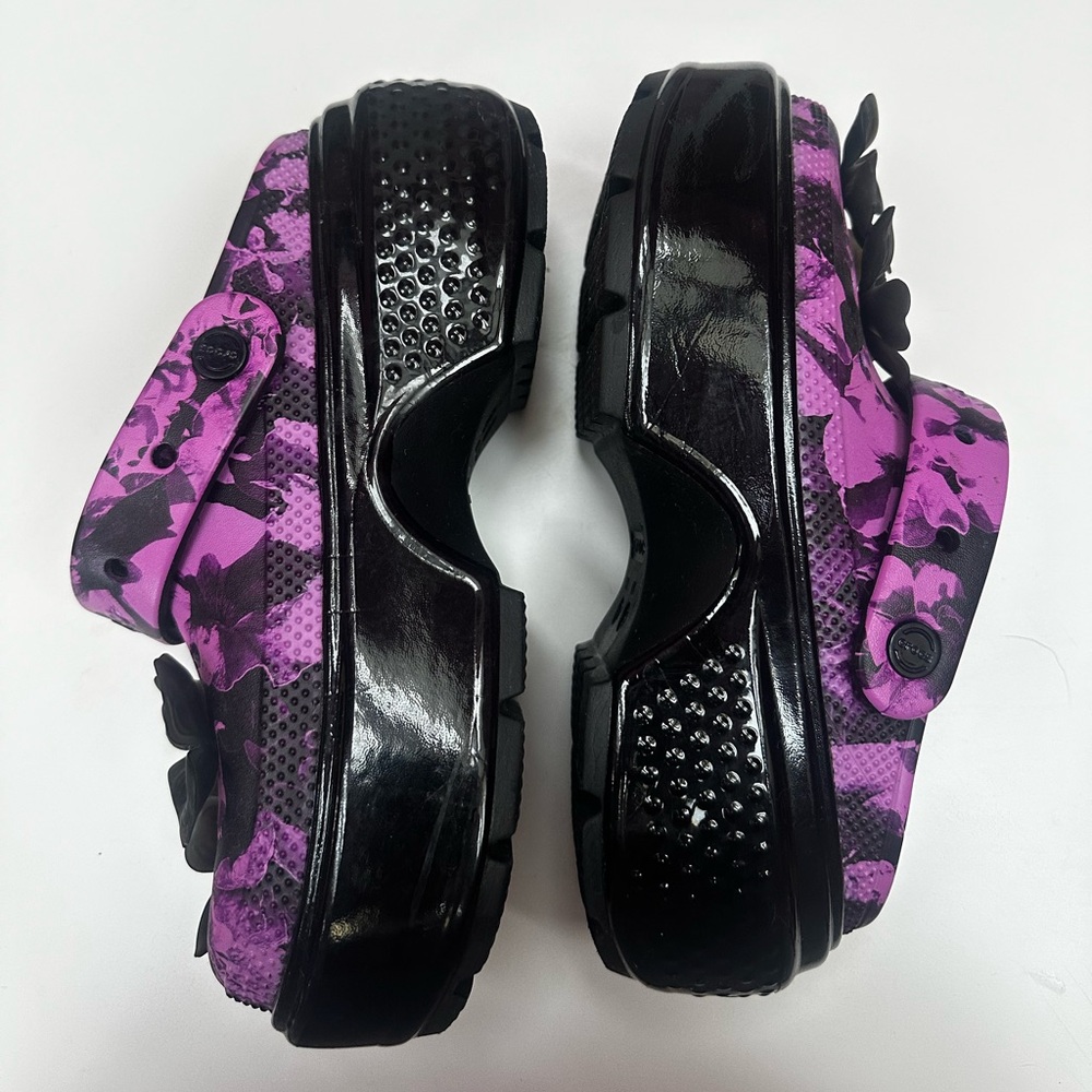 CROCS Stomp Hyper Floral Platform Clog RARE! - Picture 5 of 8